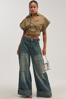 Sisoras BE MINE STRIPE DENIM