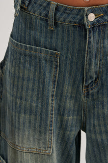 Sisoras BE MINE STRIPE DENIM