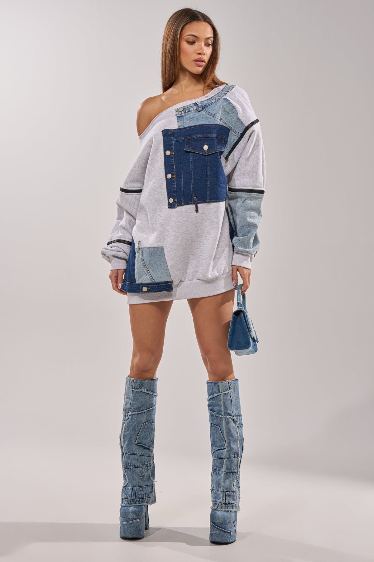 ADIRA MINI SWEATER DRESS