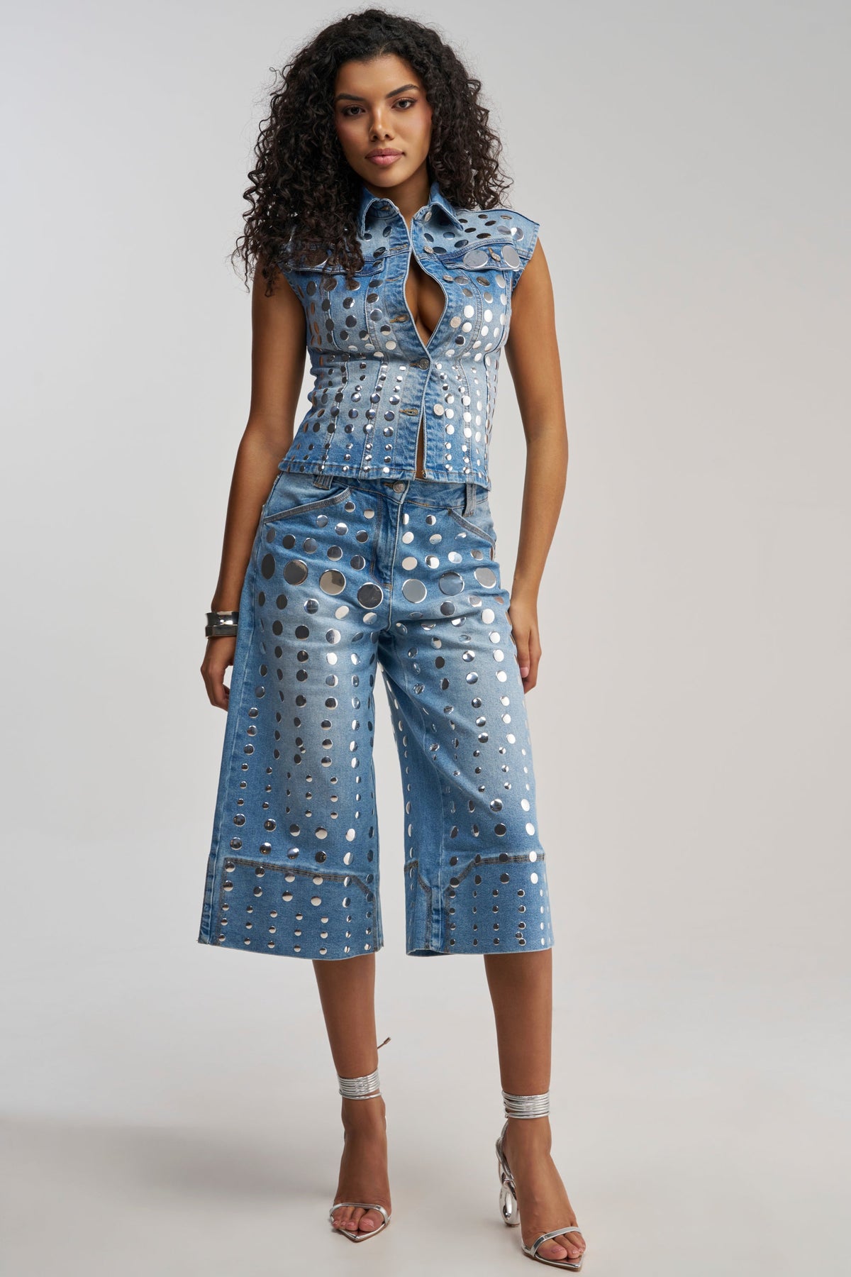 Sisoras STUDS EVERYWHERE CULOTTE
