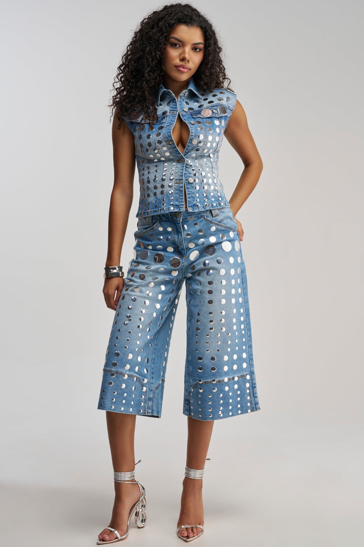 Sisoras STUDS EVERYWHERE CULOTTE