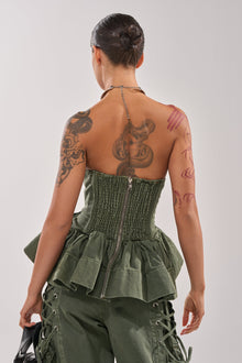 KARA DENIM CORSET