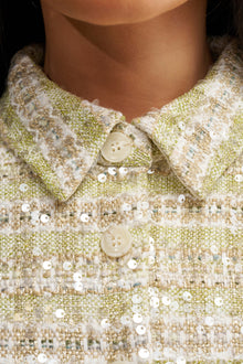 EASY TO LOVE TWEED BUTTON DOWN