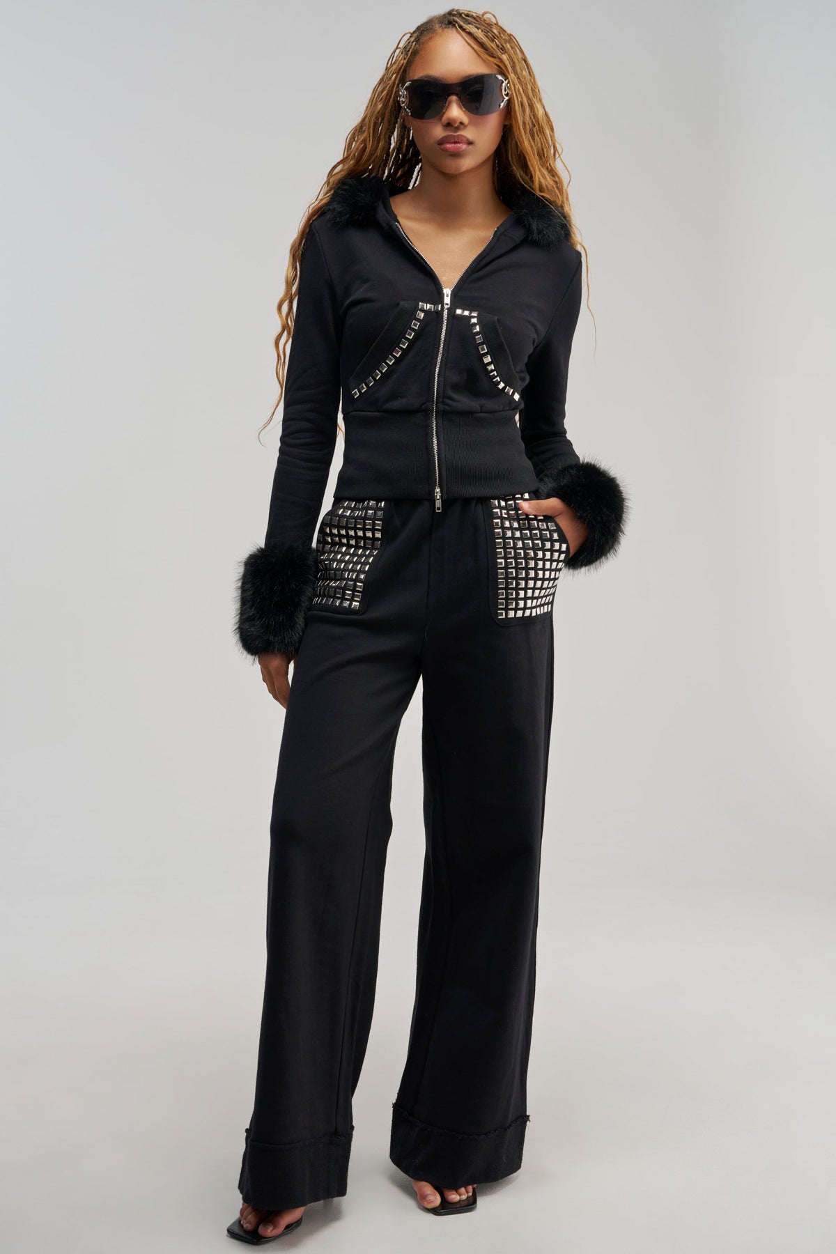 BLESSED WIDE LEG JOGGER
