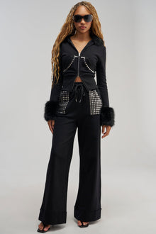 BLESSED WIDE LEG JOGGER
