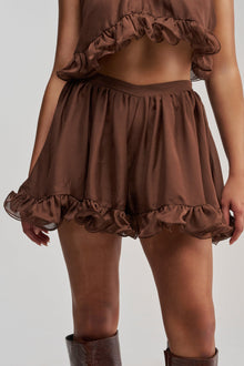 TALK TO ME CHIFFON SHORTS