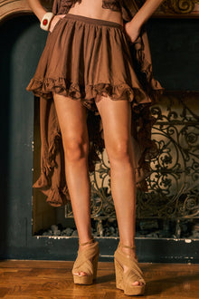 TALK TO ME CHIFFON SHORTS