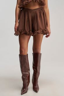 TALK TO ME CHIFFON SHORTS