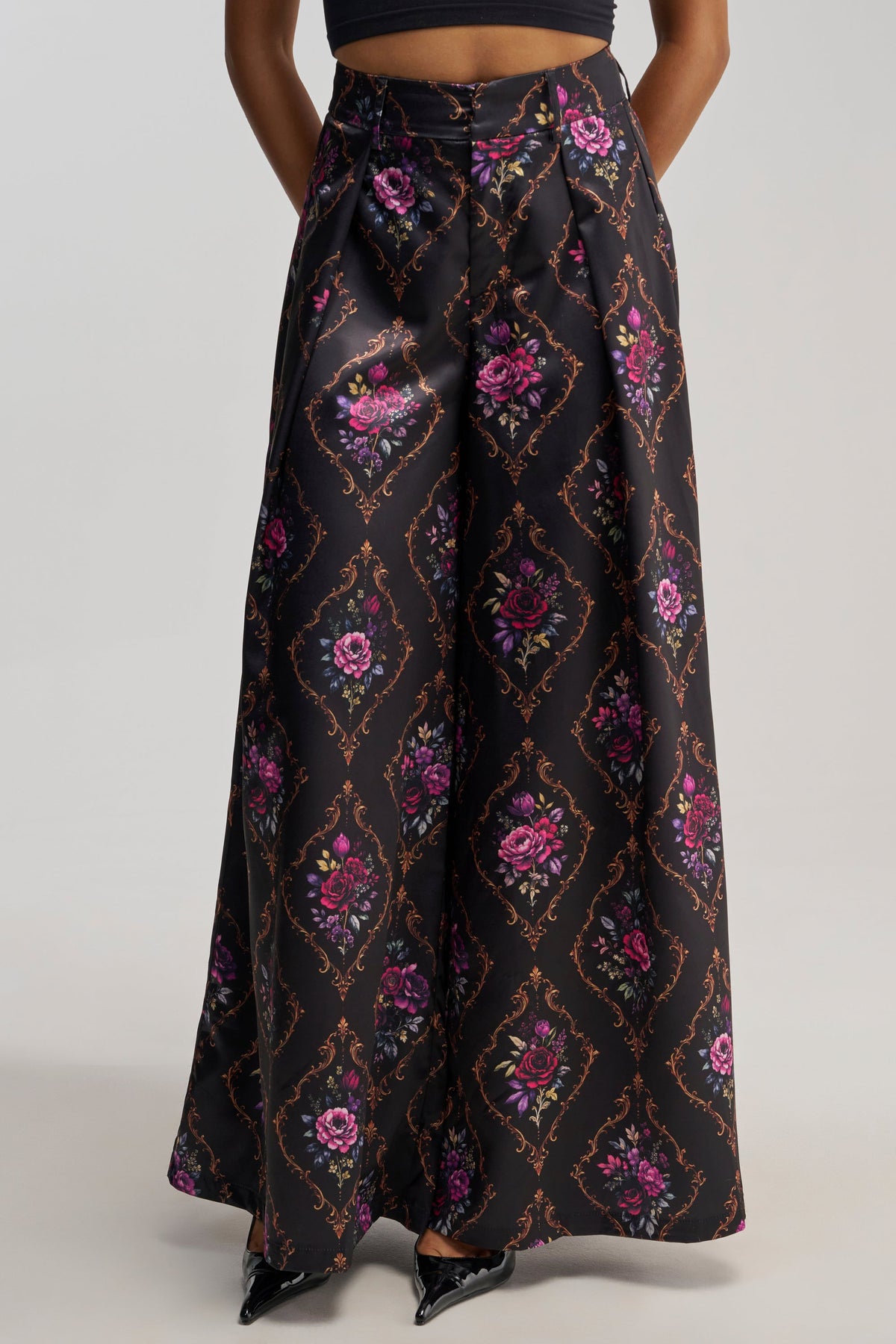 VERTIGO SATIN TROUSER