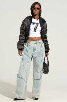 Sisoras ELECTRA SATIN EFFECT BOMBER