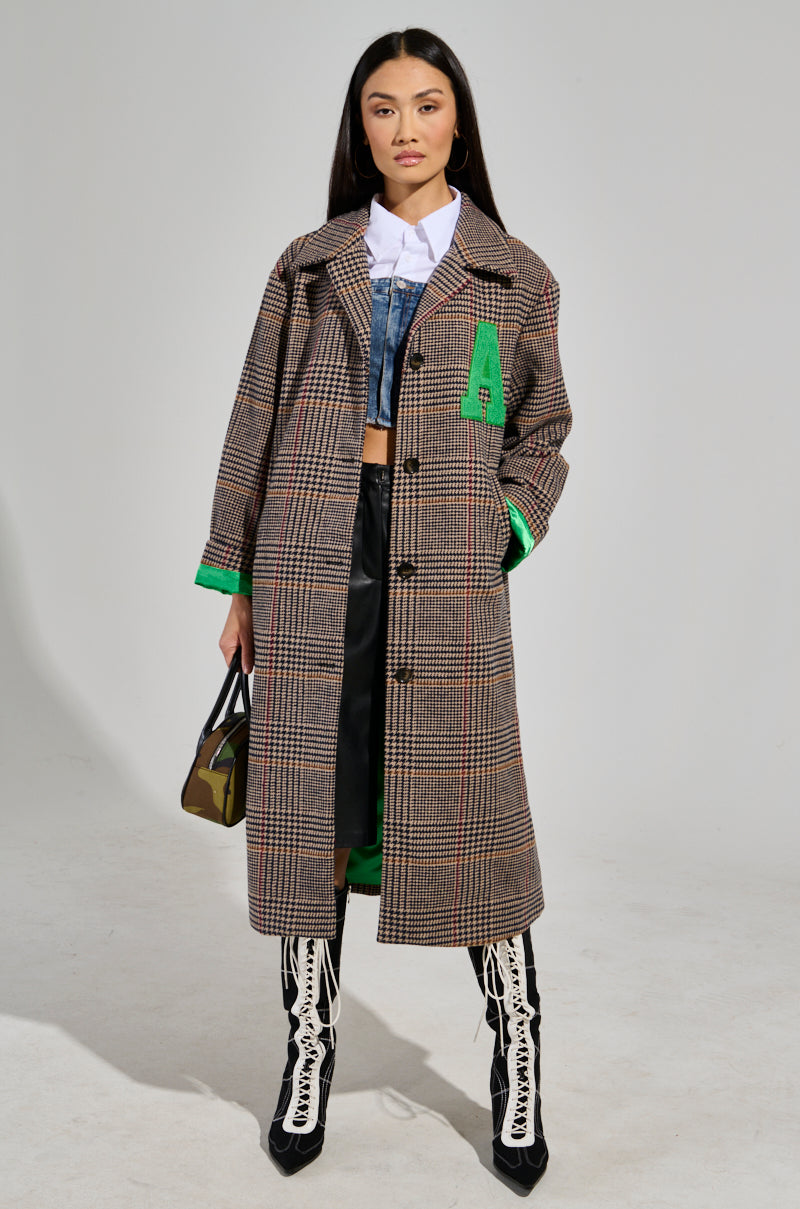 Sisoras TAKE IT EASY RELAXED FIT TRENCH