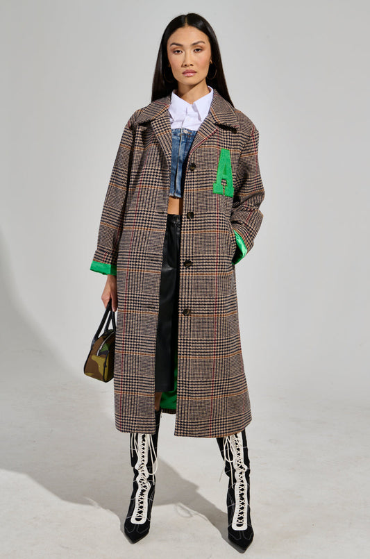 Sisoras TAKE IT EASY RELAXED FIT TRENCH