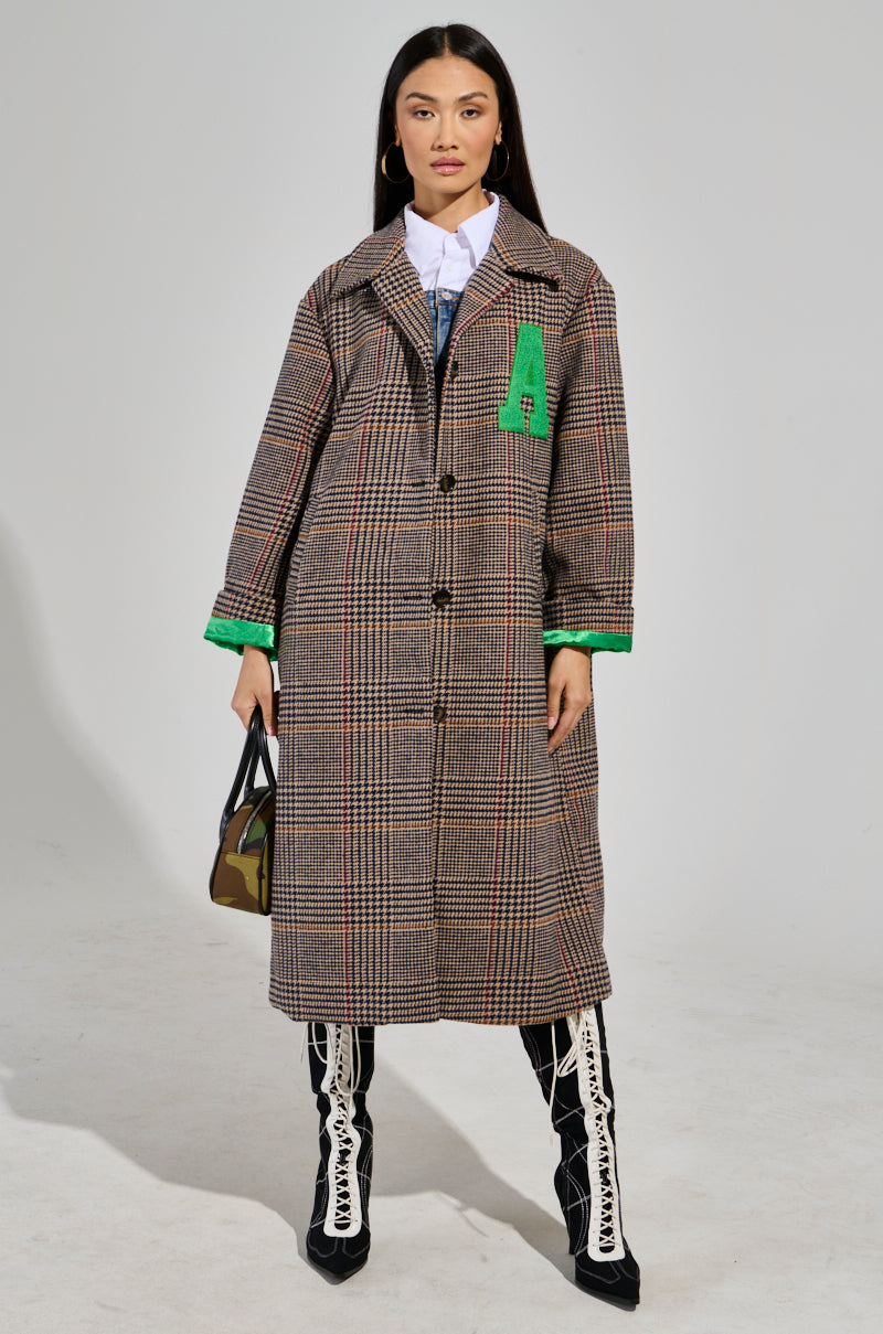 Sisoras TAKE IT EASY RELAXED FIT TRENCH