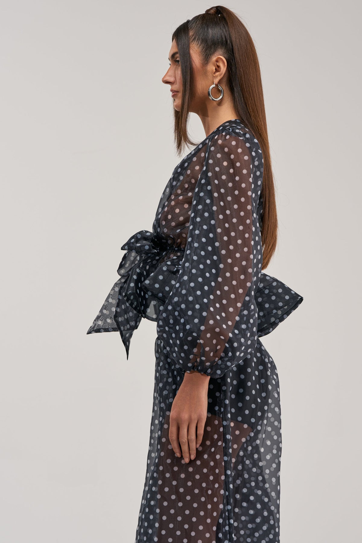 PRETTY GIRL POLKA DOT BLOUSE