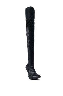 Sisoras AZALEA WANG MCARTNEY STRETCH BLACK STILETTO BOOT