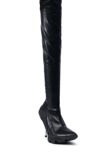 Sisoras AZALEA WANG MCARTNEY STRETCH BLACK STILETTO BOOT