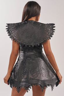 URBAN EDGE MINI COLLARED DRESS