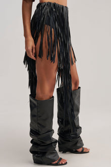 COACHELLA FRINGE SKIRT