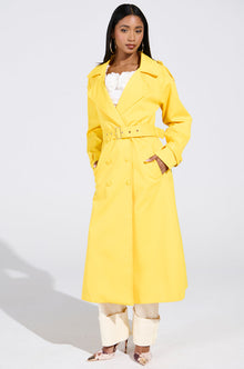 NEW YORK MINUTE TRENCH IN YELLOW