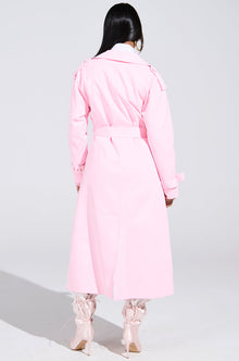 PRETTY IN PINK TRENCH