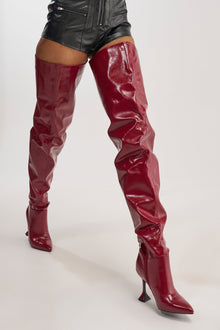 Sisoras AZALEA WANG STEPHAN BURGUNDY BOOT