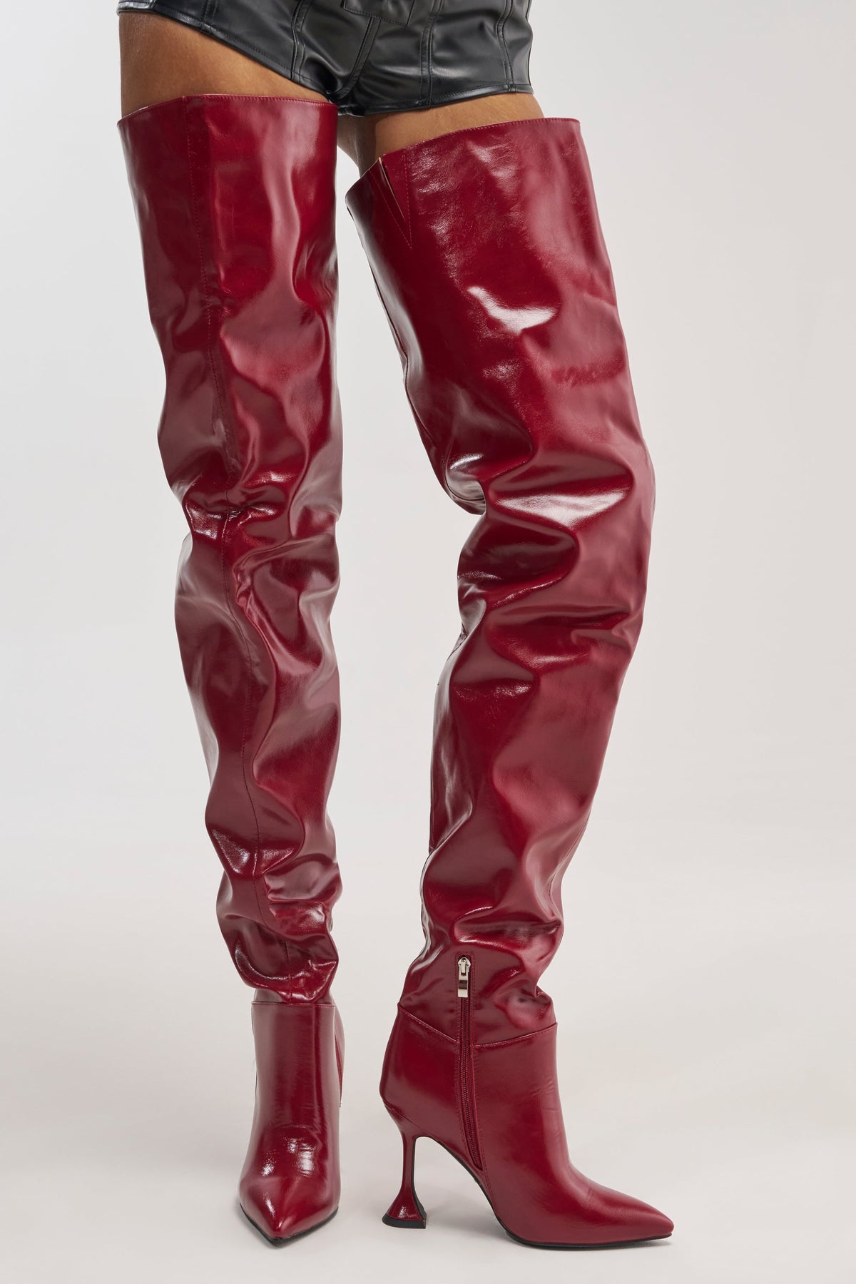 Sisoras AZALEA WANG STEPHAN BURGUNDY BOOT