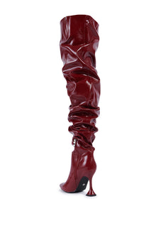 Sisoras AZALEA WANG STEPHAN BURGUNDY BOOT