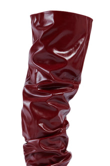Sisoras AZALEA WANG STEPHAN BURGUNDY BOOT