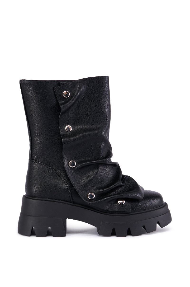 Sisoras AZALEA WANG BHARTI BLACK SNAP BOOTIE