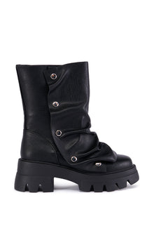 Sisoras AZALEA WANG BHARTI BLACK SNAP BOOTIE