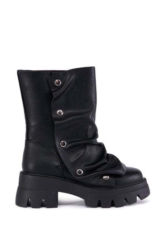 Sisoras AZALEA WANG BHARTI BLACK SNAP BOOTIE