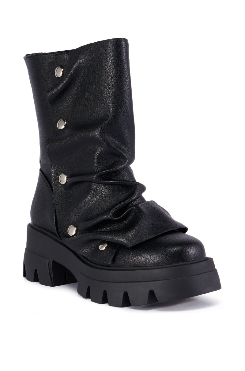 Sisoras AZALEA WANG BHARTI BLACK SNAP BOOTIE