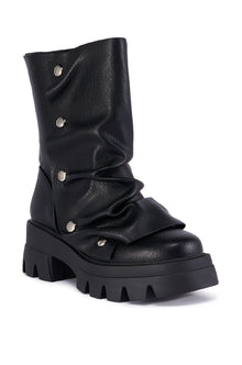 Sisoras AZALEA WANG BHARTI BLACK SNAP BOOTIE