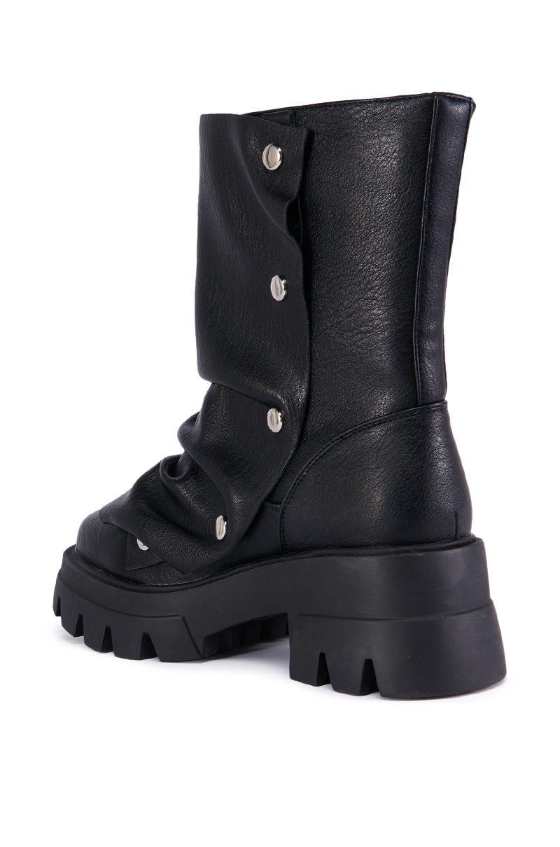 Sisoras AZALEA WANG BHARTI BLACK SNAP BOOTIE