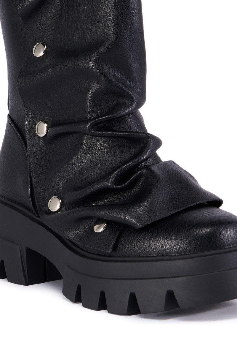 Sisoras AZALEA WANG BHARTI BLACK SNAP BOOTIE