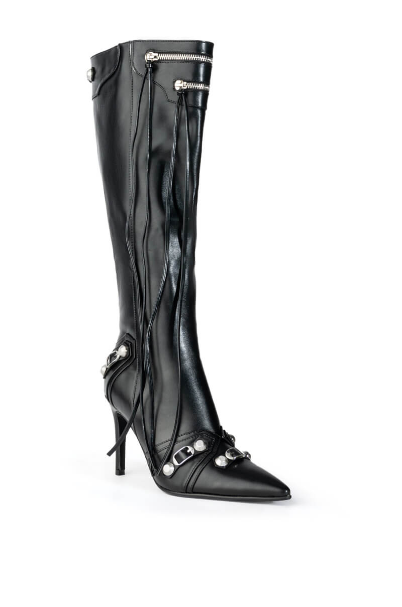 Sisoras AZALEA WANG JUST FOR YOU STILETTO BOOT IN BLACK