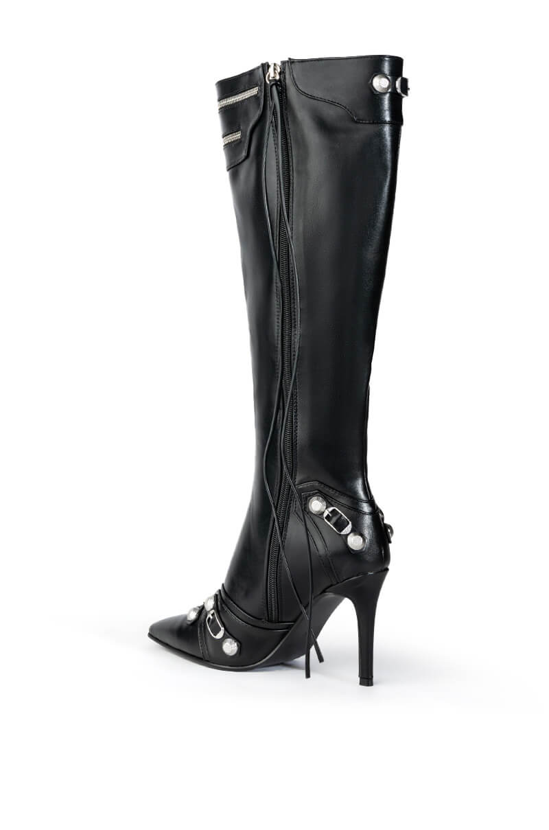 Sisoras AZALEA WANG JUST FOR YOU STILETTO BOOT IN BLACK