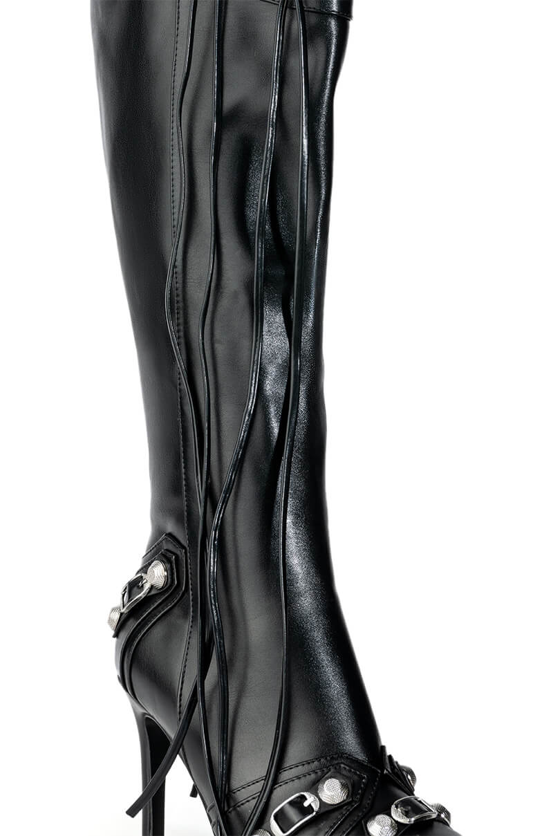 Sisoras AZALEA WANG JUST FOR YOU STILETTO BOOT IN BLACK