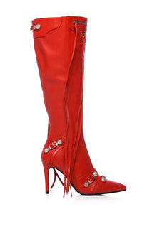 Sisoras AZALEA WANG MAEVE STILETTO BOOT IN RED
