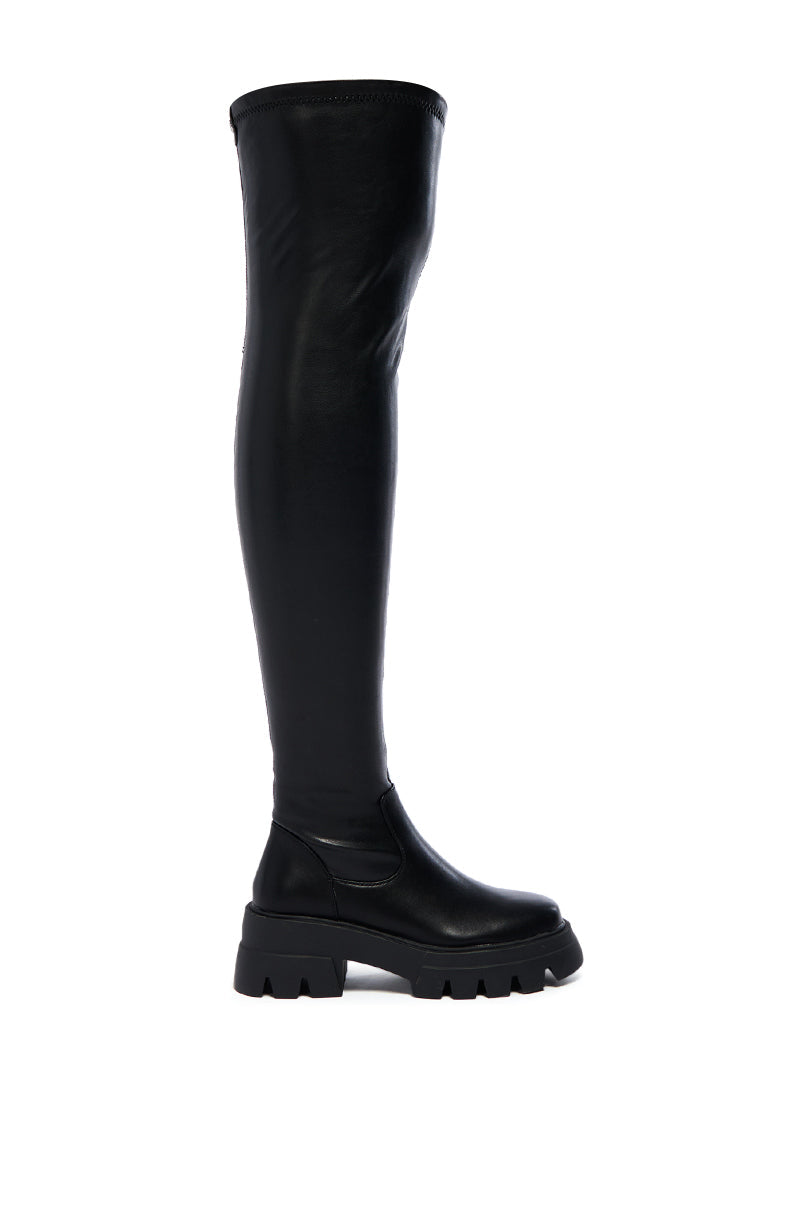 Sisoras AZALEA WANG LIVINIA BLACK OVER THE KNEE BOOT