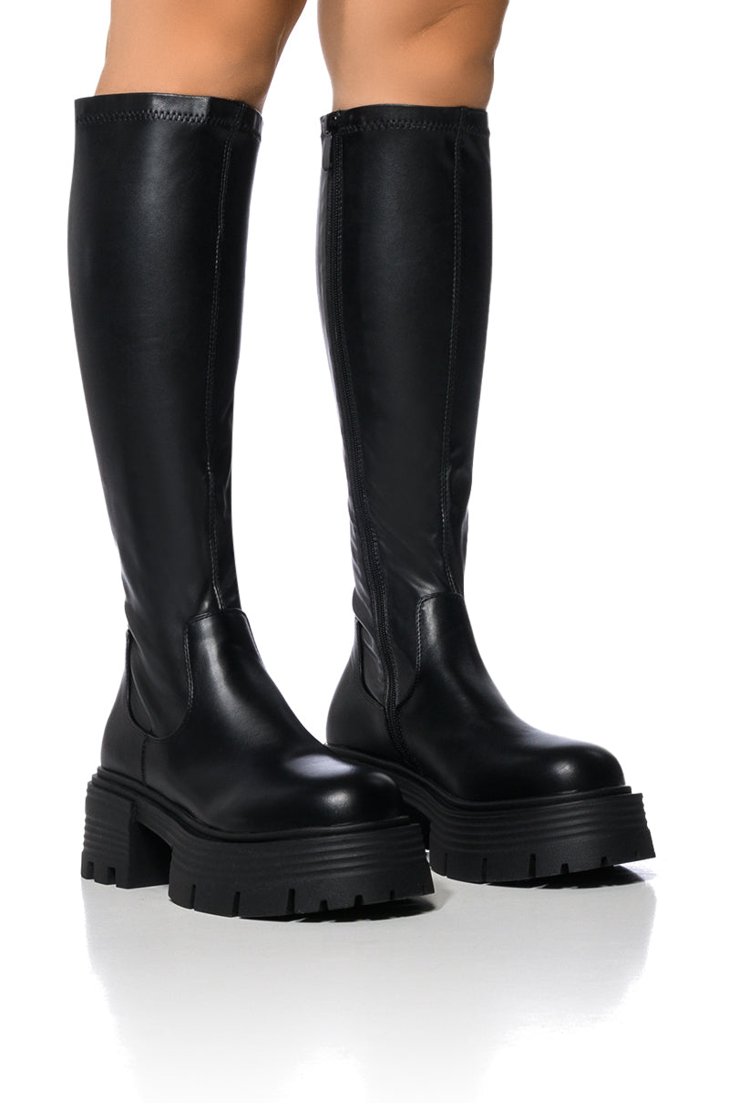 Sisoras AZALEA WANG LYNX BOOT WITH 4 WAY STRETCH IN BLACK