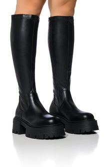 Sisoras AZALEA WANG LYNX BOOT WITH 4 WAY STRETCH IN BLACK