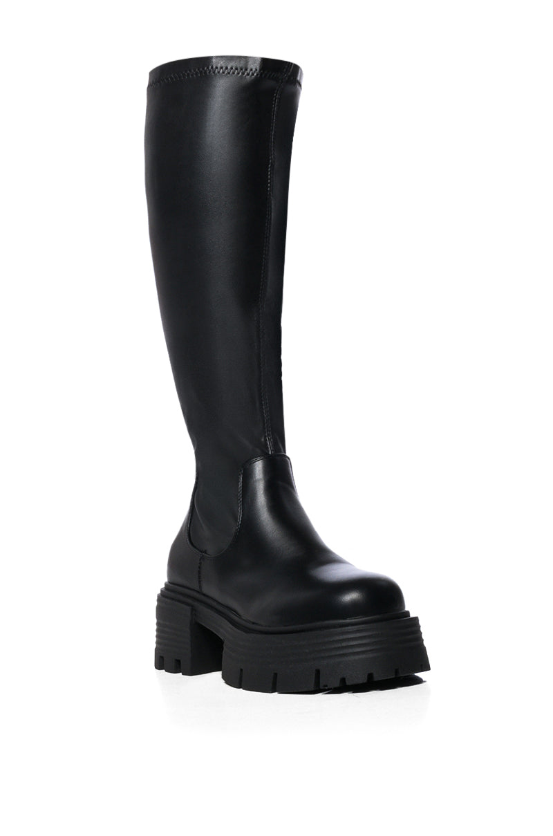 Sisoras AZALEA WANG LYNX BOOT WITH 4 WAY STRETCH IN BLACK