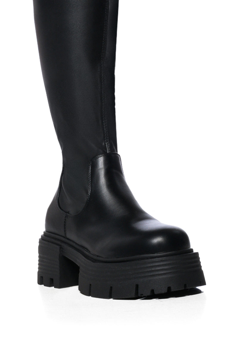 Sisoras AZALEA WANG LYNX BOOT WITH 4 WAY STRETCH IN BLACK