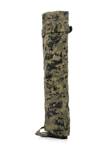 Sisoras AZALEA WANG MARIETTA FOLD OVER OPEN TOE SANDAL BOOT IN CAMO