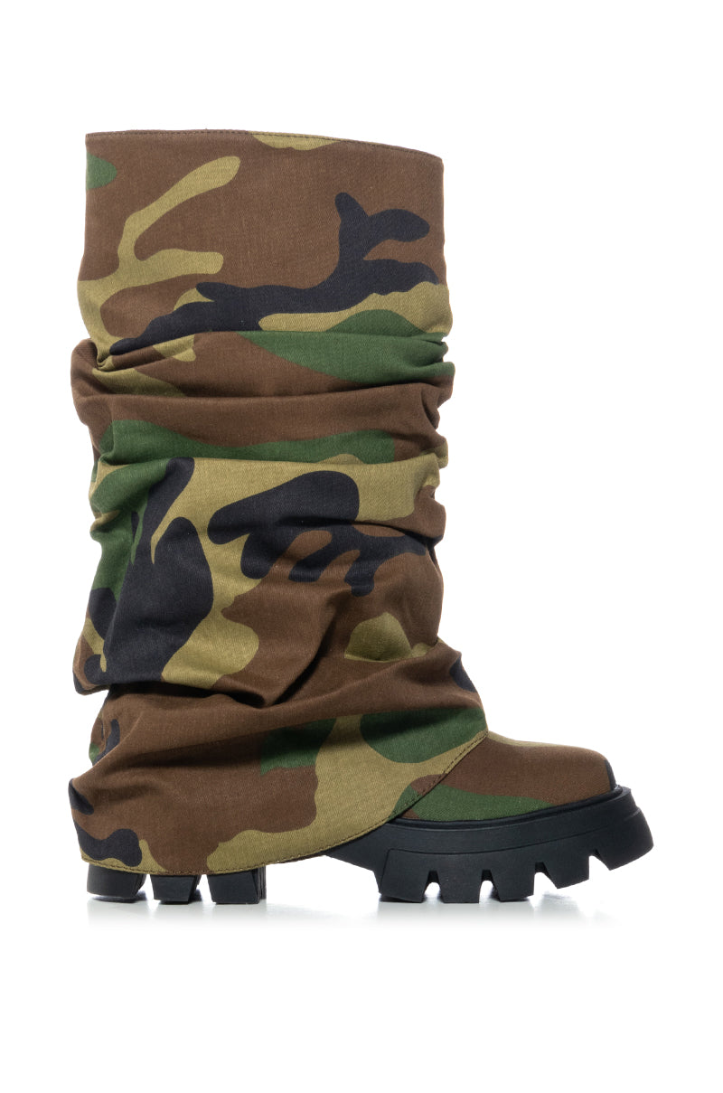 Sisoras AZALEA WANG MATE CAMO BOOT