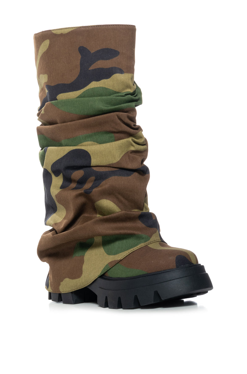 Sisoras AZALEA WANG MATE CAMO BOOT