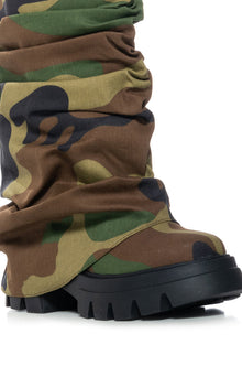 Sisoras AZALEA WANG MATE CAMO BOOT