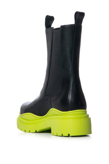 Sisoras AZALEA WANG ONLY IN MY DREAMS FLATFORM BOOTIE IN LIME