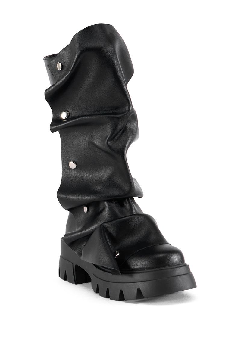 Sisoras AZALEA WANG SYBEL BUTTON FLAT BOOTIE